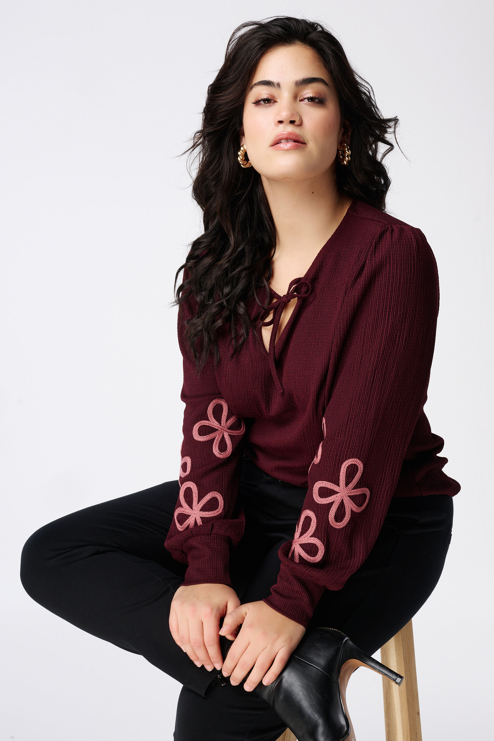 Top mit Verzierungen an den &Auml;rmeln  image number 6