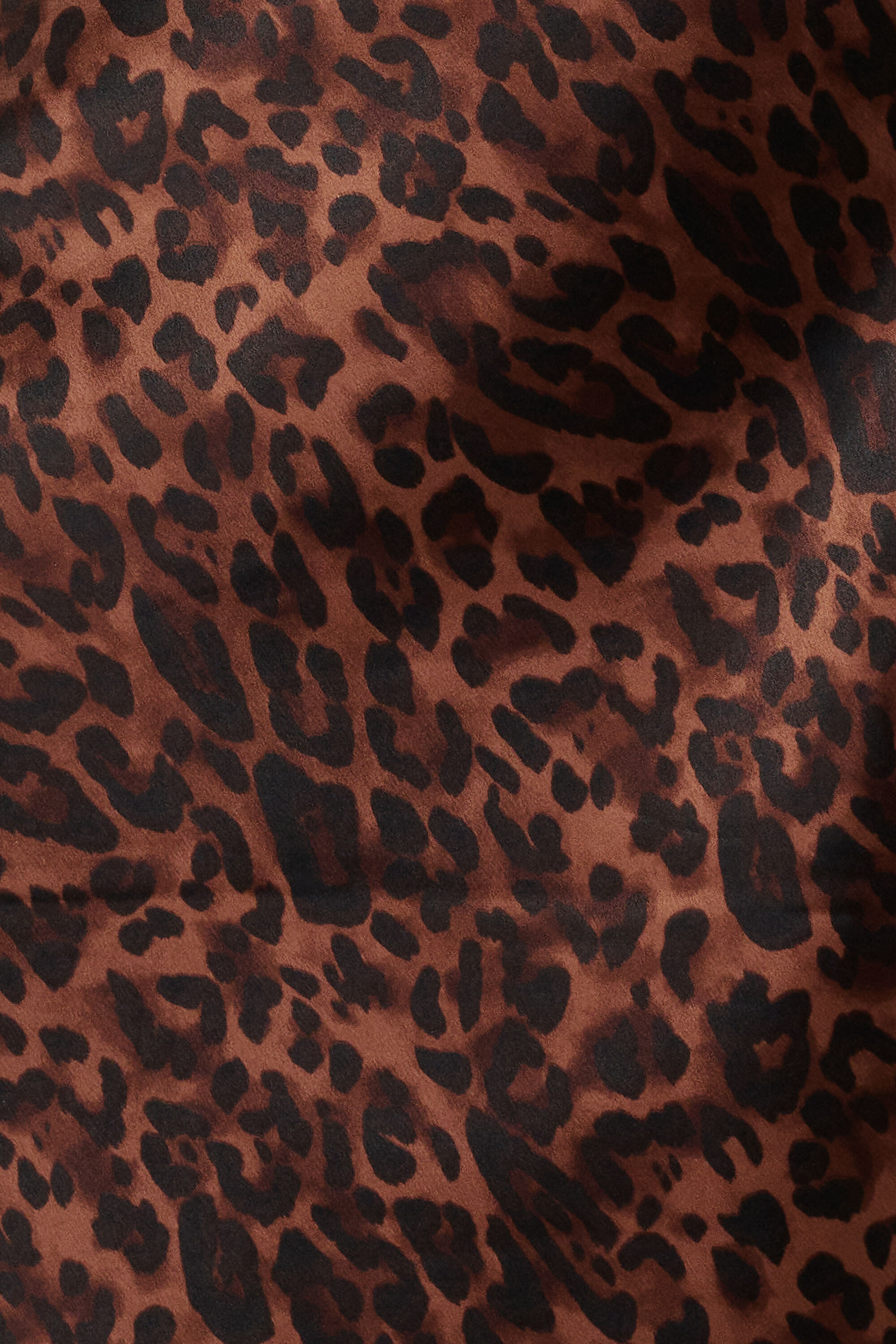 Midirock mit Leopard-Print  image number 4