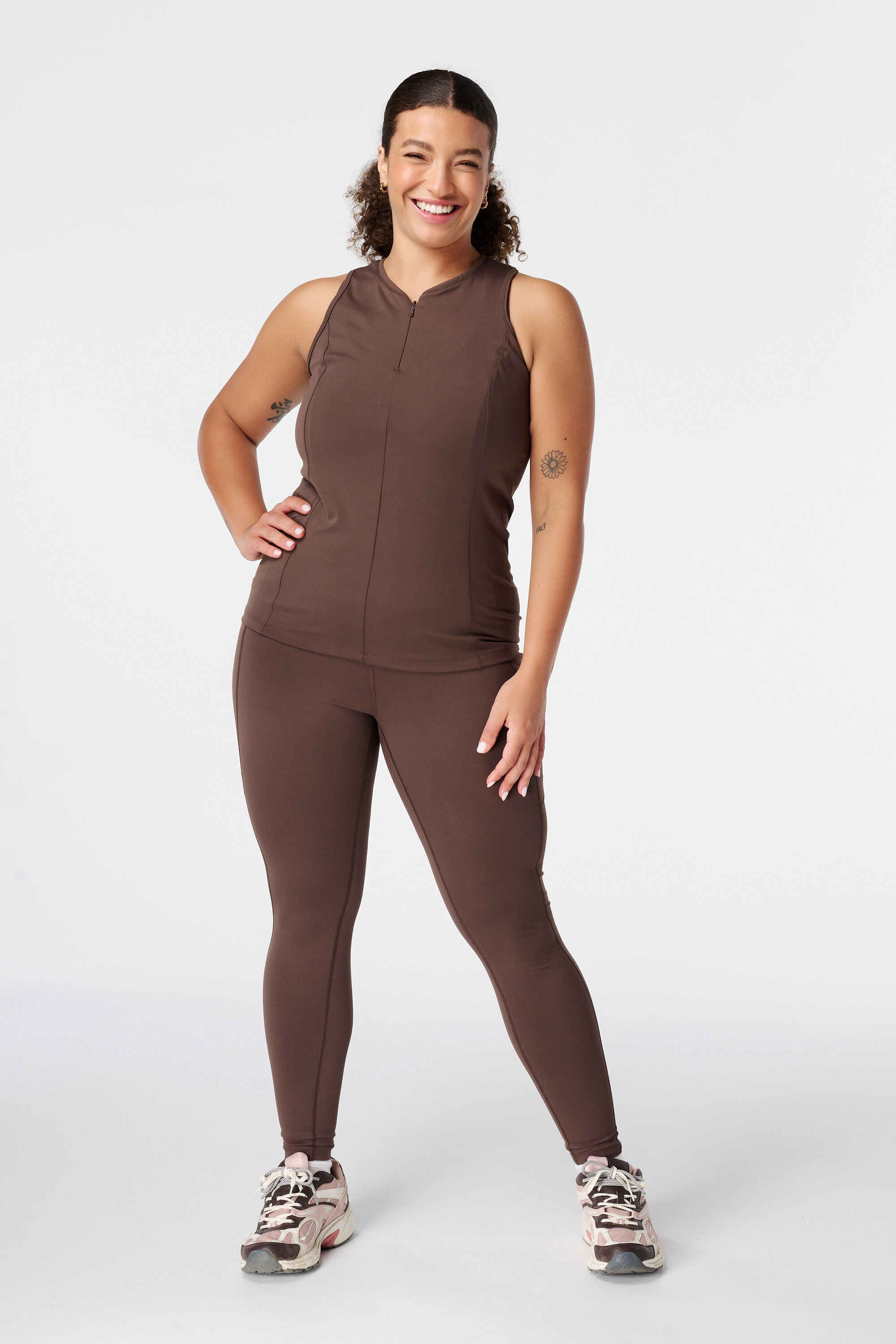 Sportlegging mit Seitentaschen