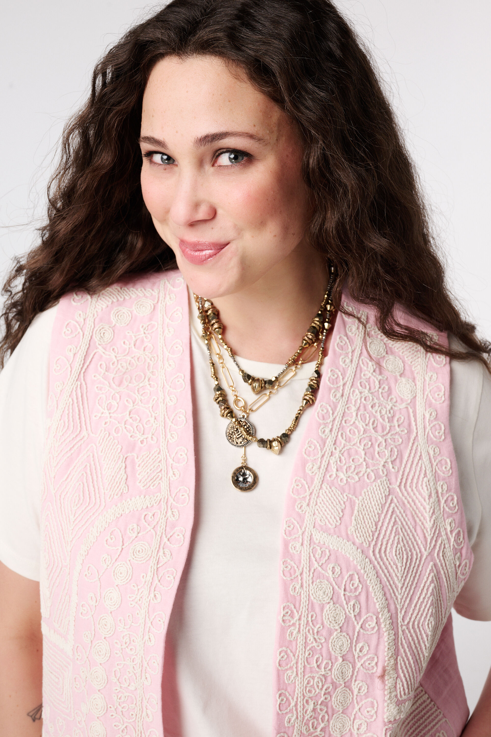 Gilet mit Stickerei image number 4