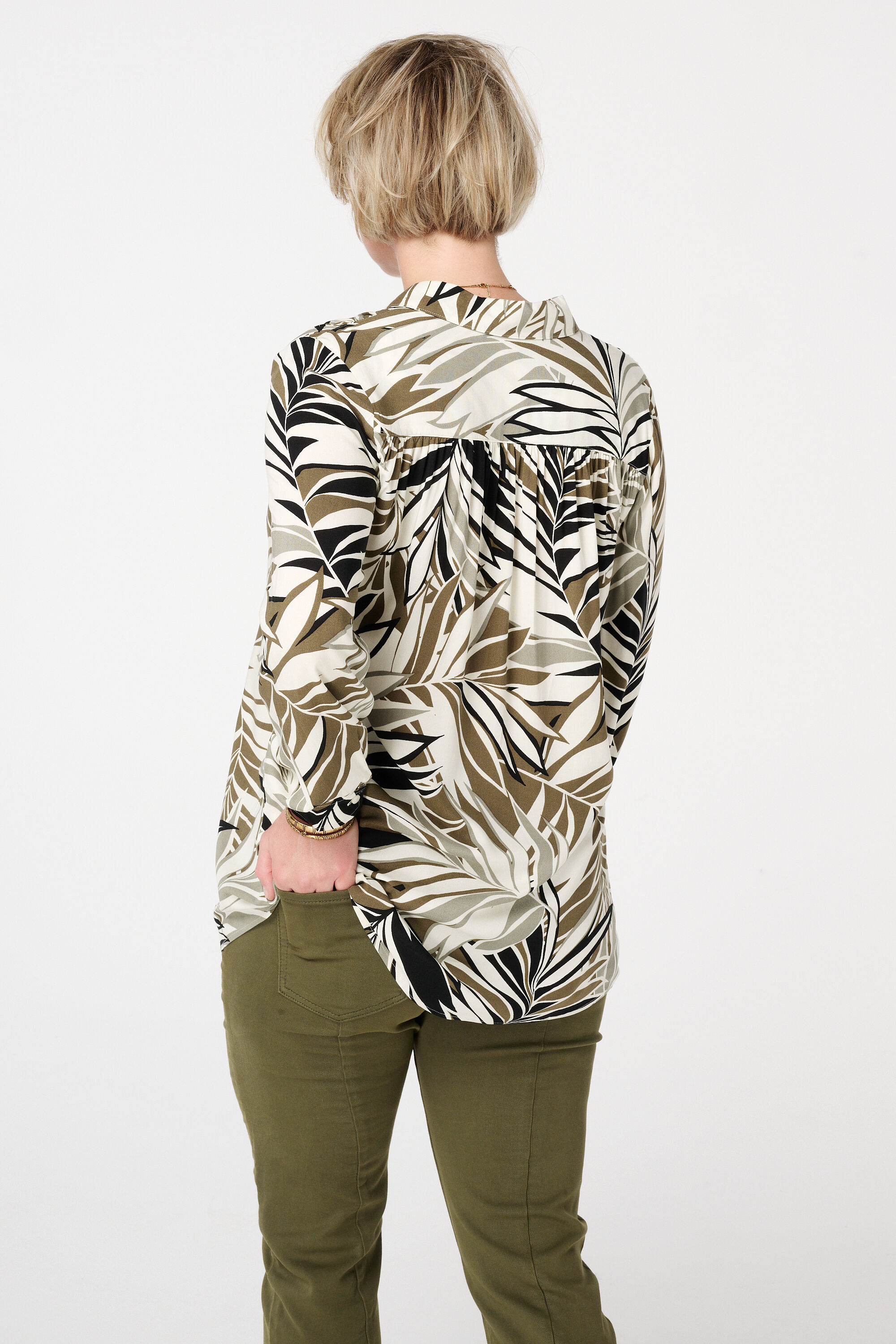 Bluse mit Print image number 3