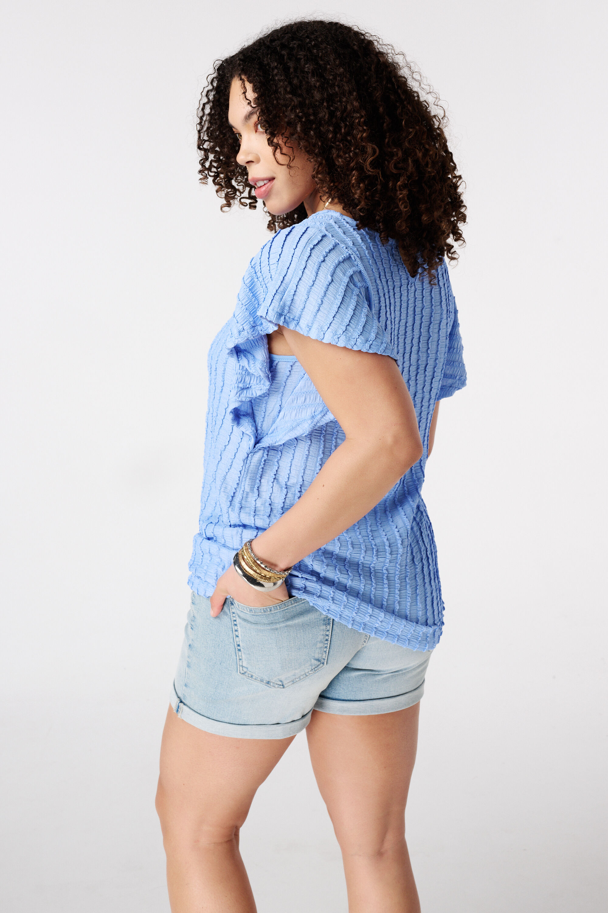 Top mit Schmetterlings&auml;rmeln image number 3