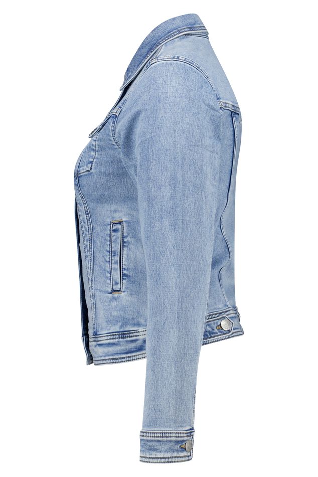 Jeansjacke mit Stretch image number 7