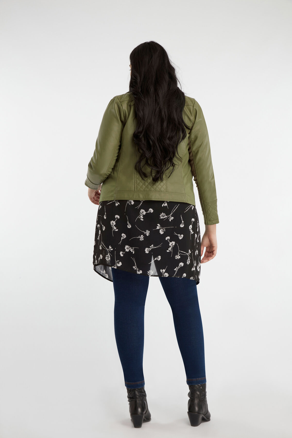 PU-Kunstlederjacke image number 4