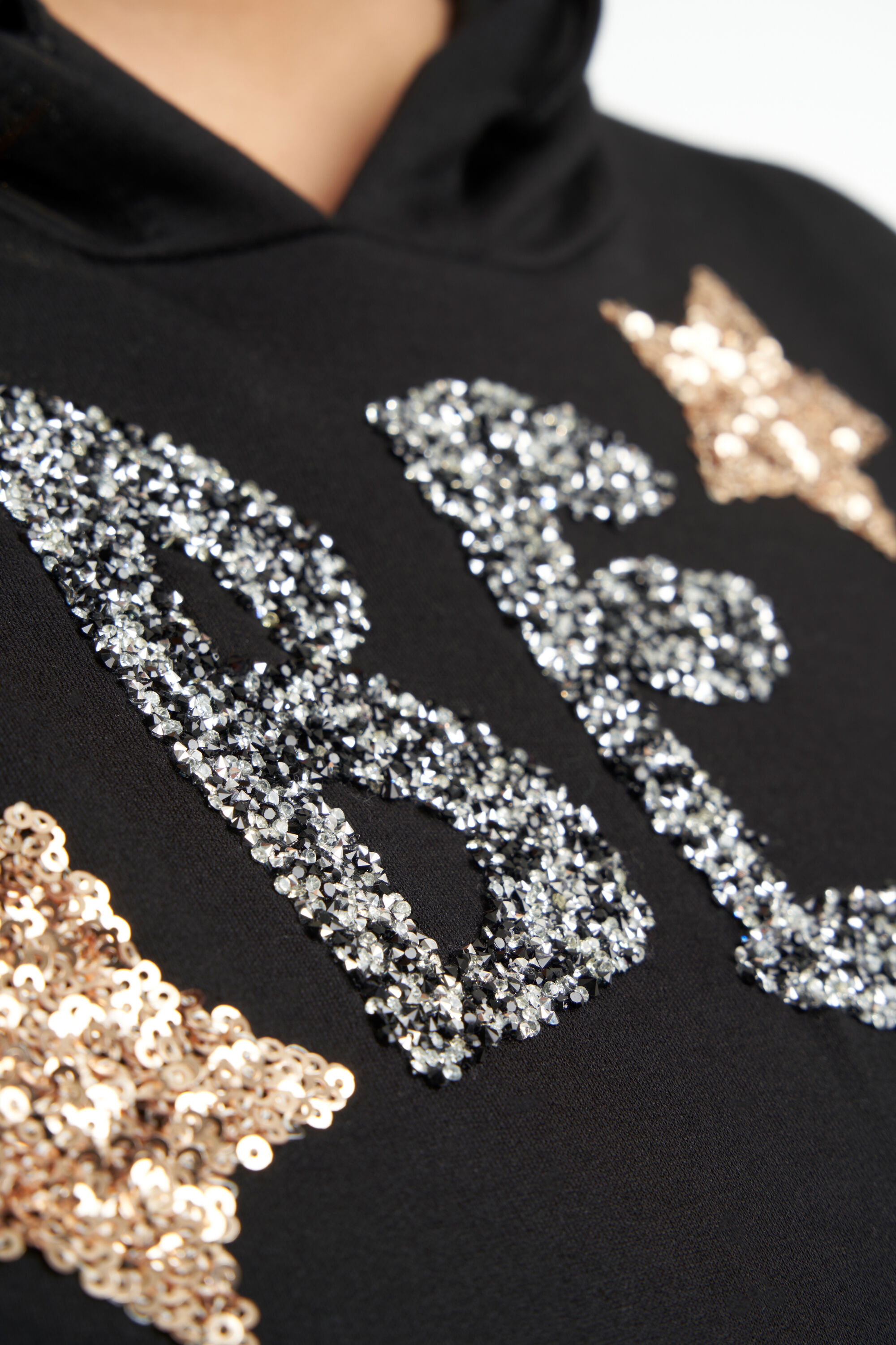 Hoodie mit Glitzer image number 4