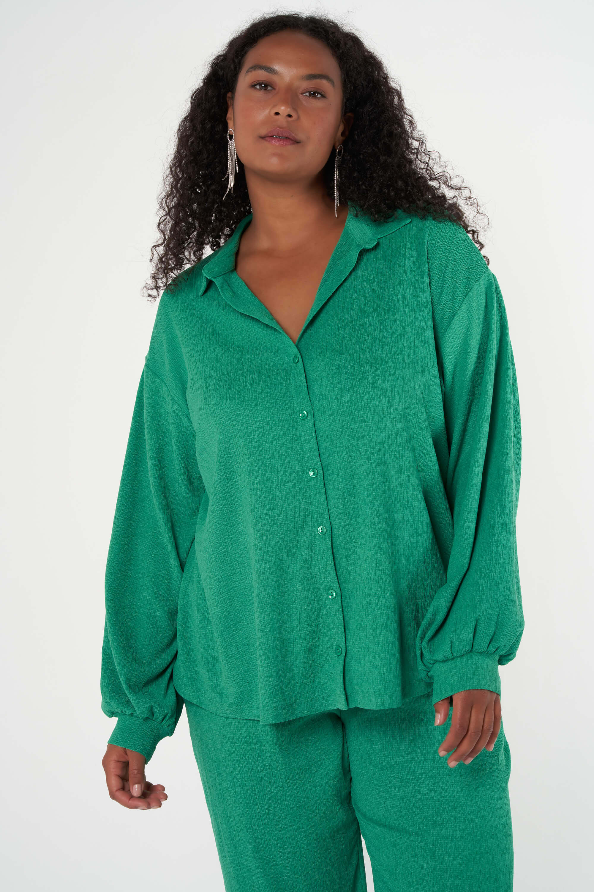 Weit geschnittene Bluse image number 6