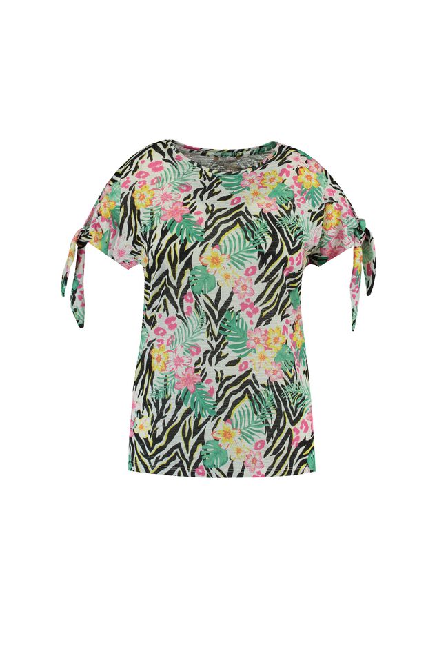 Cold-Shoulder-T-Shirt image number 1