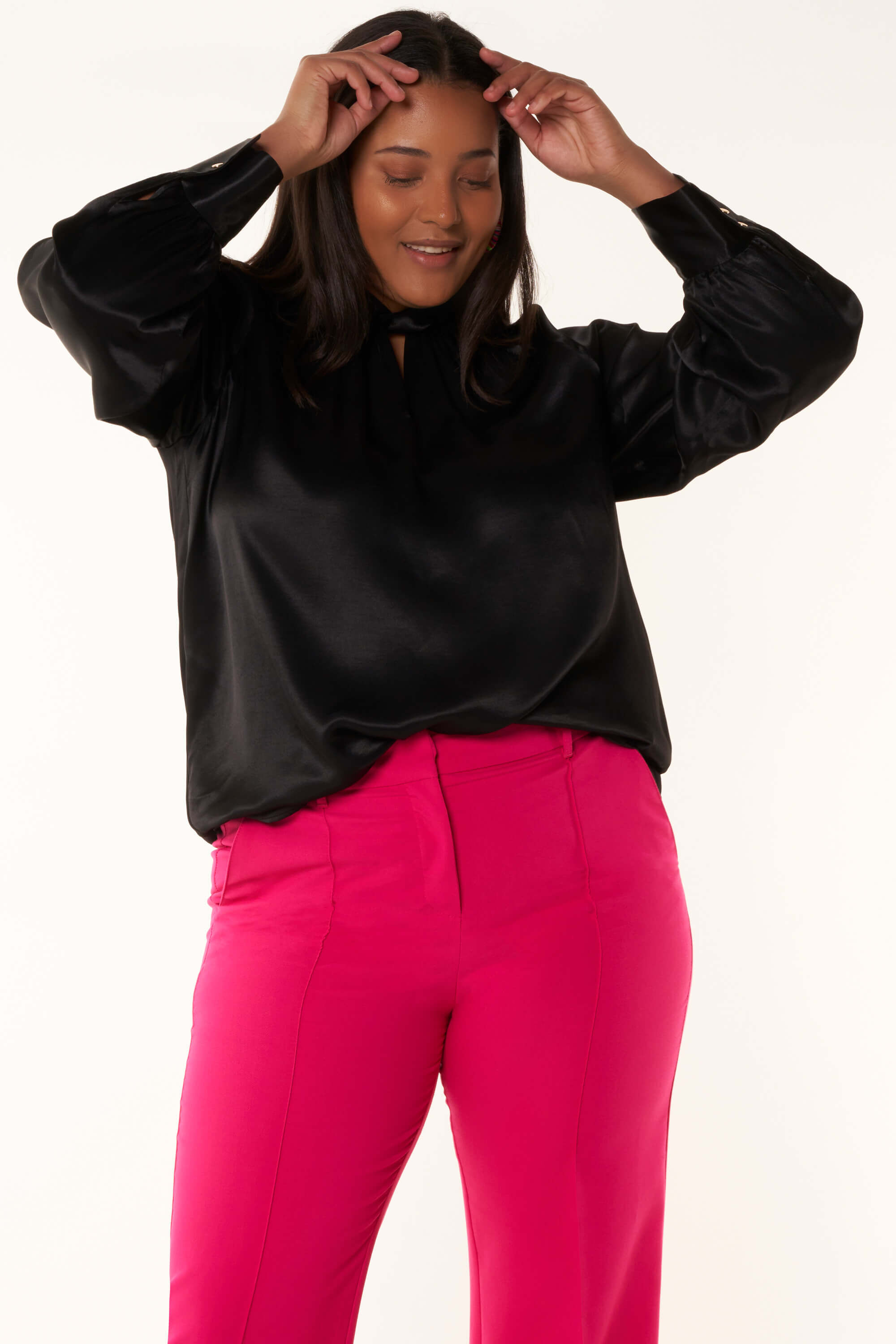 Satinbluse image number 0