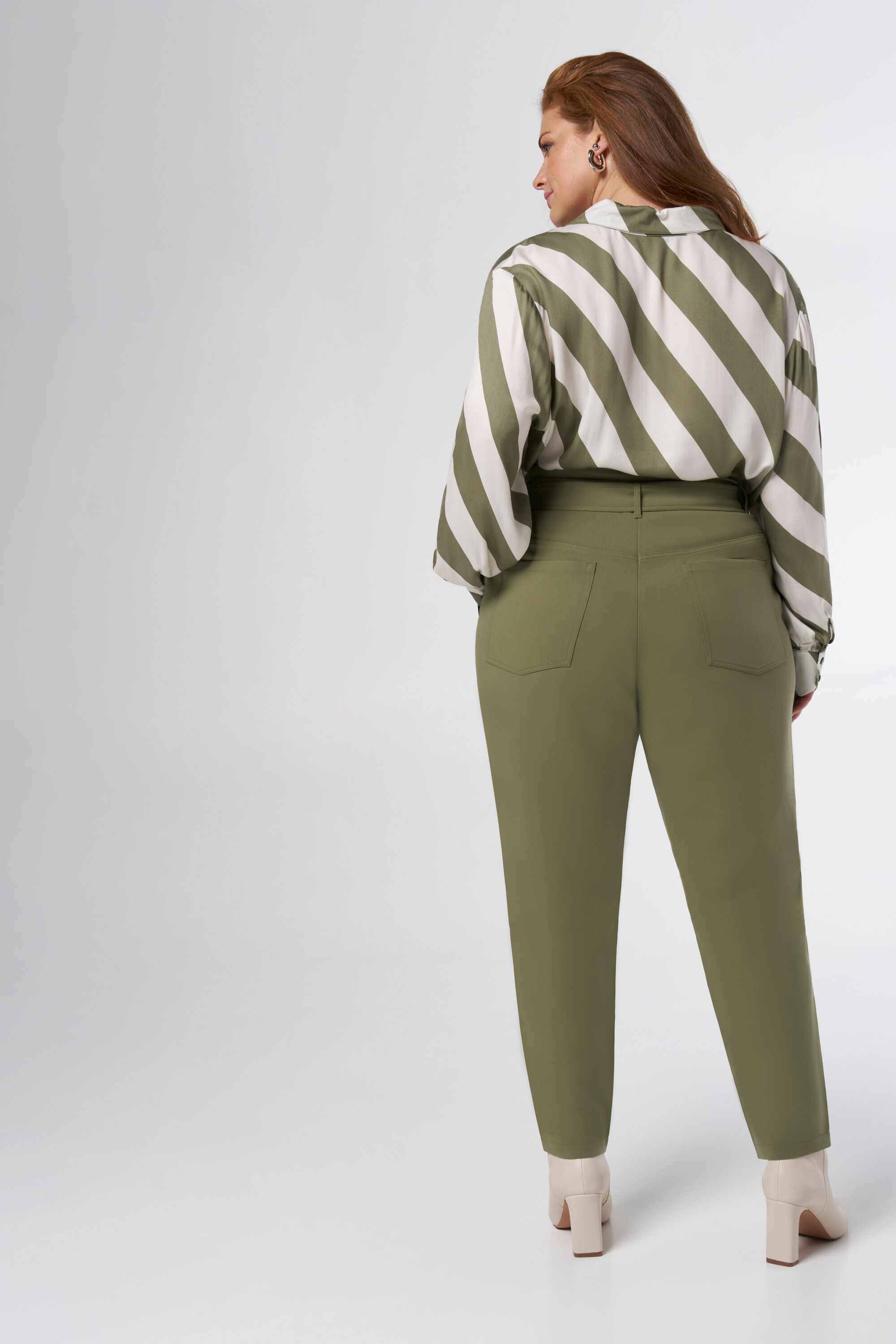 Paperbag-Hose mit G&uuml;rtel  image number 3