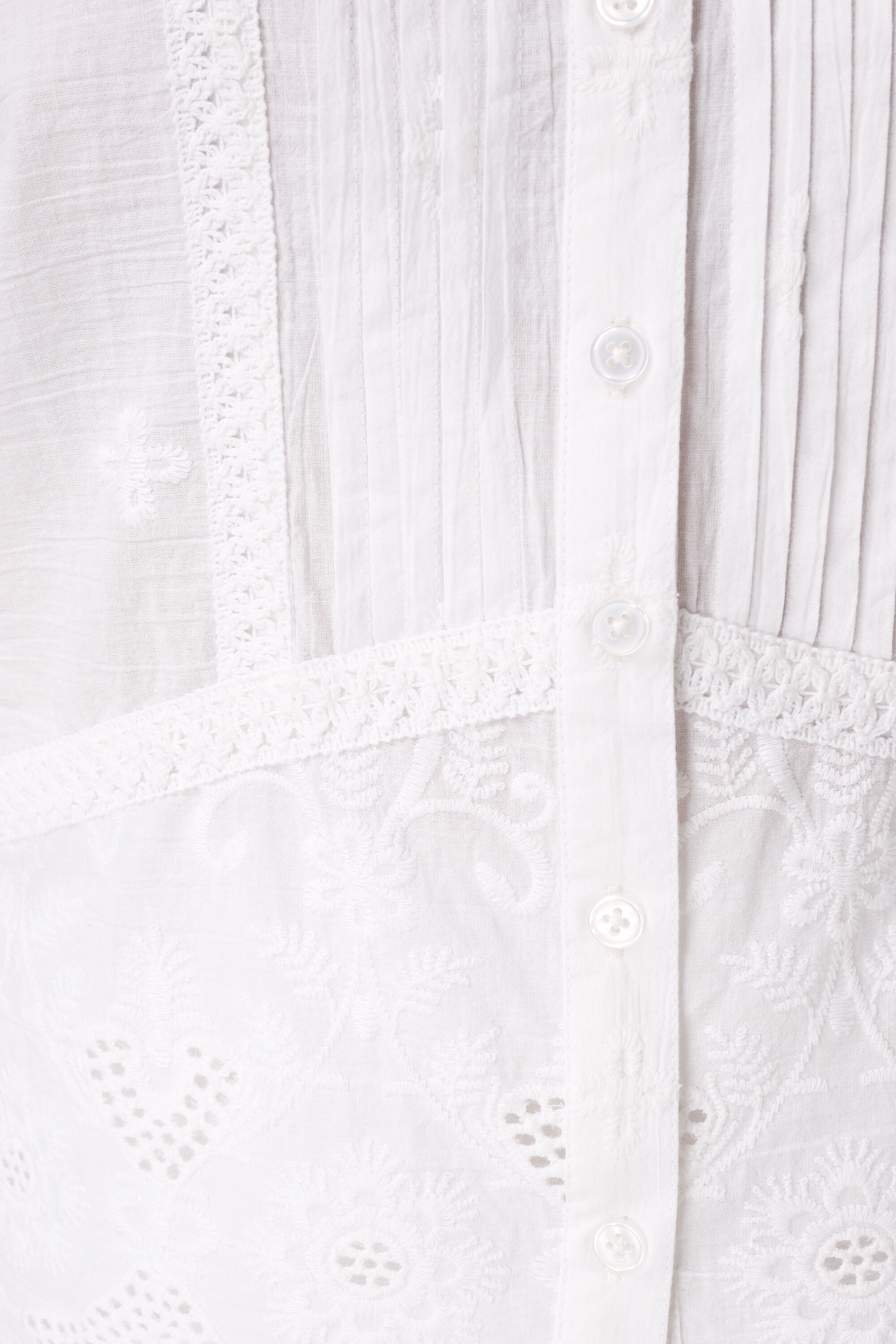 &Auml;rmellose Bluse mit Stickerei image number 6