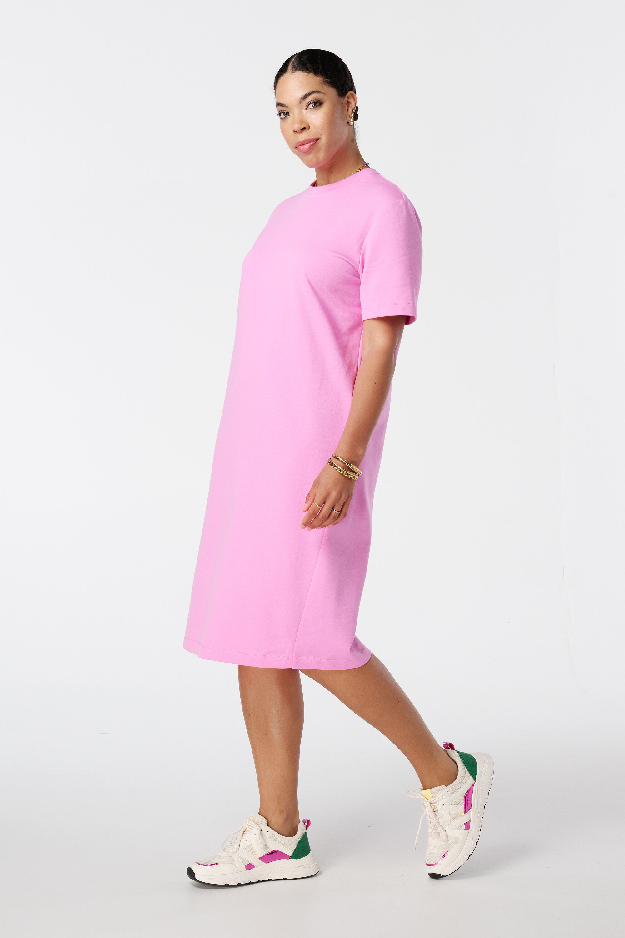 Midi-T-Shirtkleid image number 5