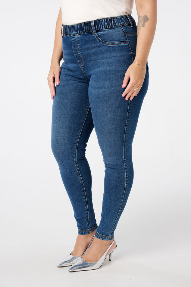 Treggings im Jeans-Look image number 5