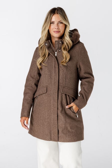 Gepolsterte Jacke mit Reißverschluss Gepolsterte Jacke mit Reißverschluss