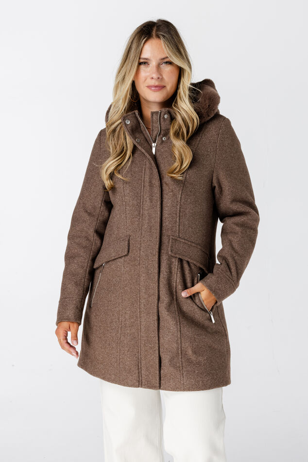 Gepolsterte Jacke mit Reißverschluss image number 0