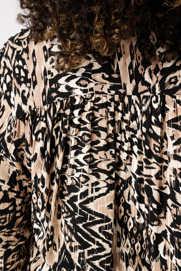 Bluse mit Print image number 6