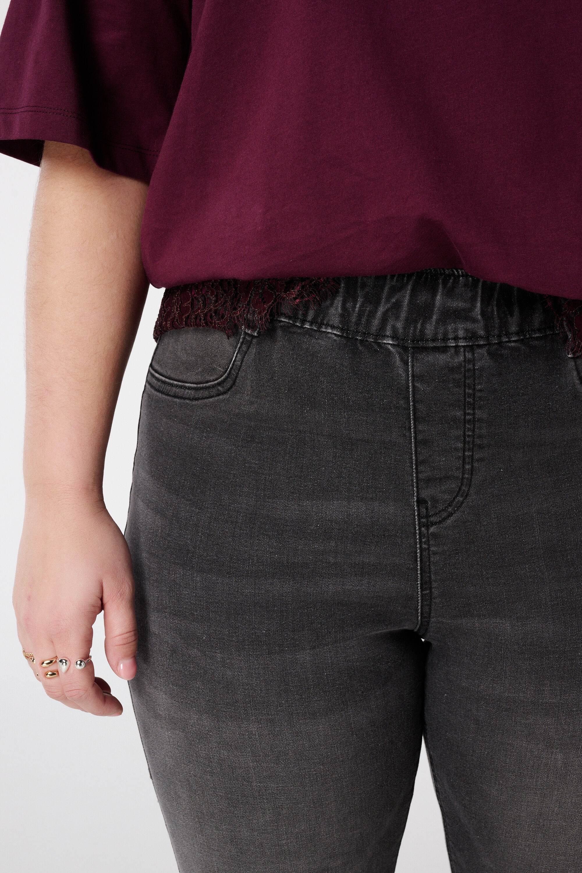 Tregging im Denim-Look image number 4