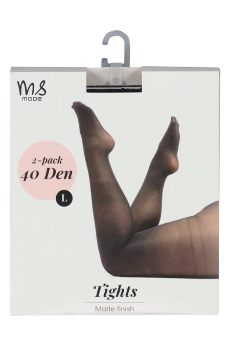 2er-Pack Formende Strumpfhose mit 40 Denier