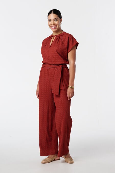 Jumpsuit mit weitem Bein  Jumpsuit mit weitem Bein