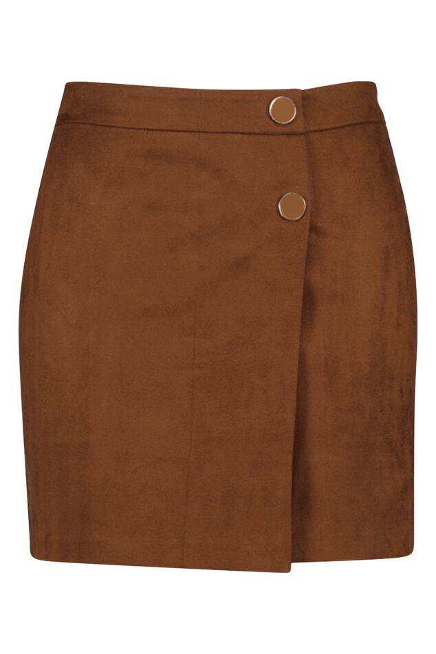 Kunstwildleder-Wickelrock  image number 2