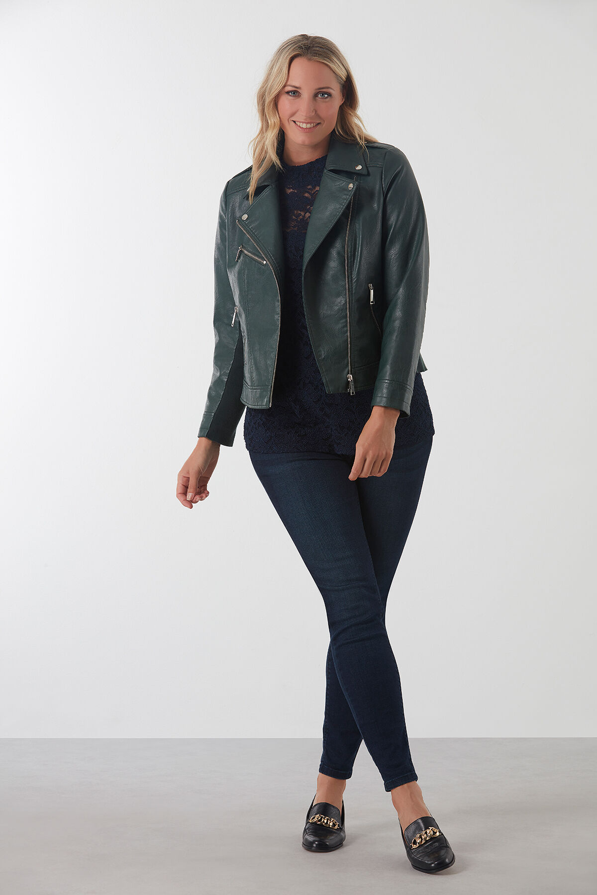 Biker-Jacke aus Kunstleder image number 0