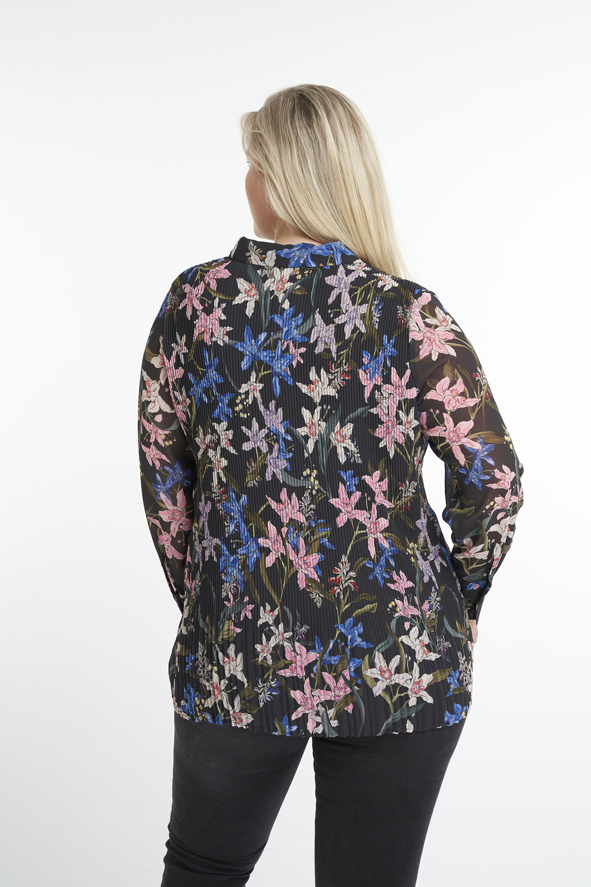 Bluse aus Plissee-Stoff image number 3