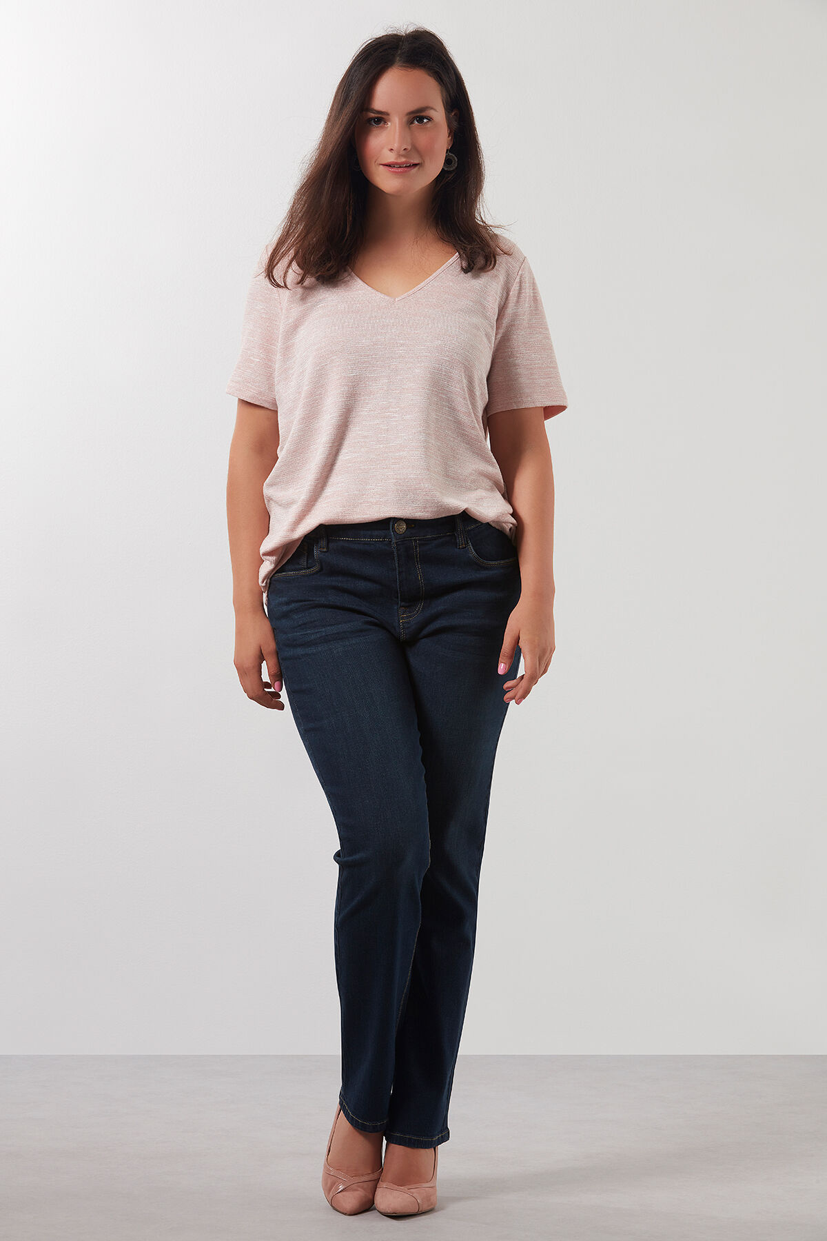 VIOLET Bootcut-Jeans image number 4