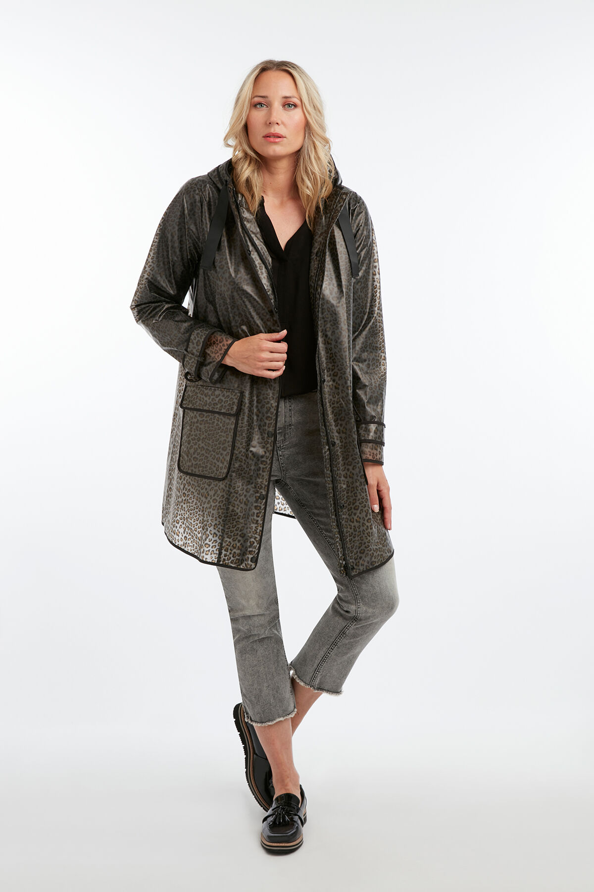 Transparenter Regenmantel image number 4