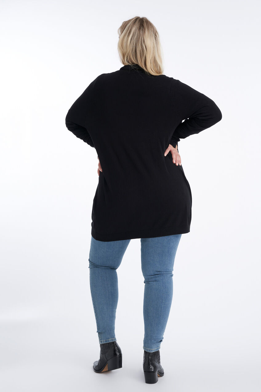 Langer offener Cardigan image number 3