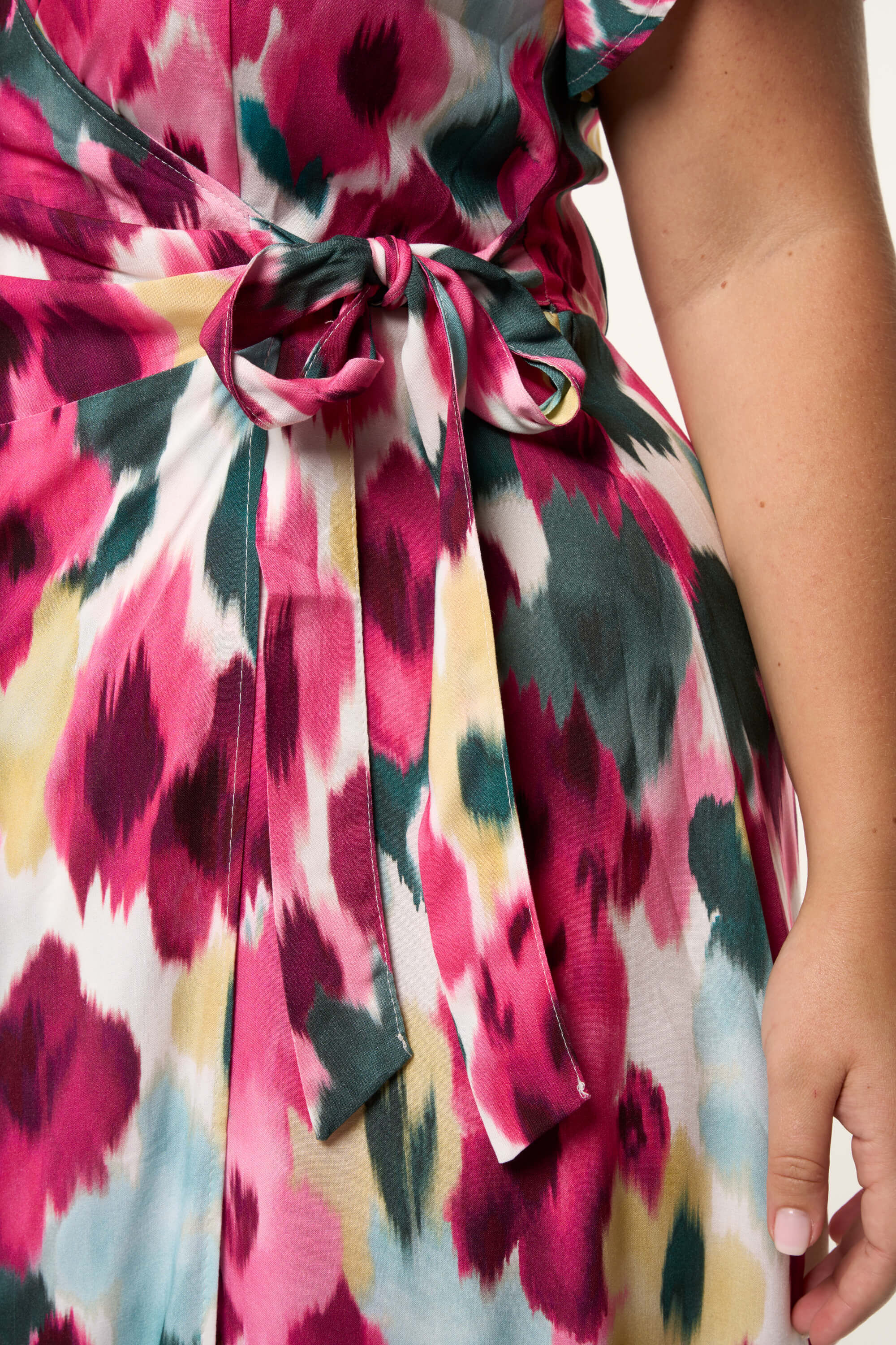 Midikleid mit Blumen-Print image number 3