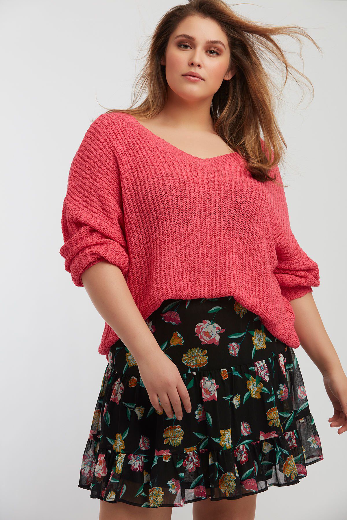 Grobstrick-Pullover image number 4