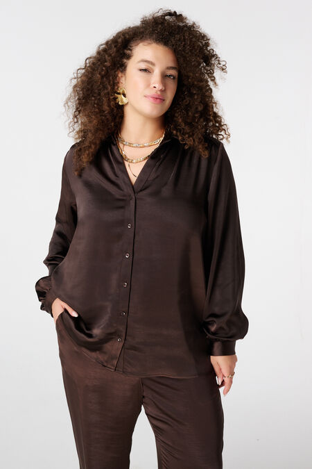 Bluse in Satinoptik Bluse in Satinoptik