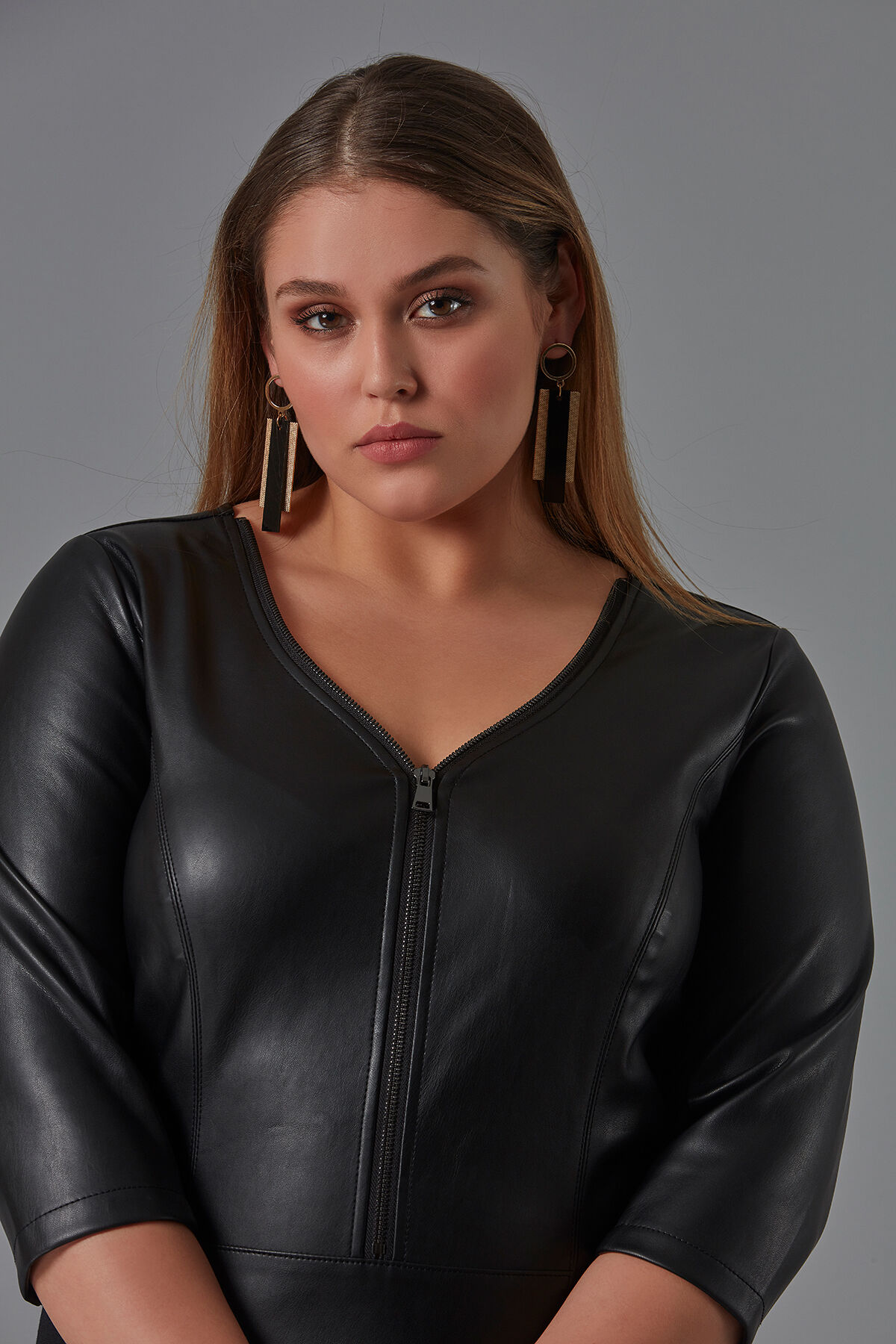 Kunstlederkleid    image number 3