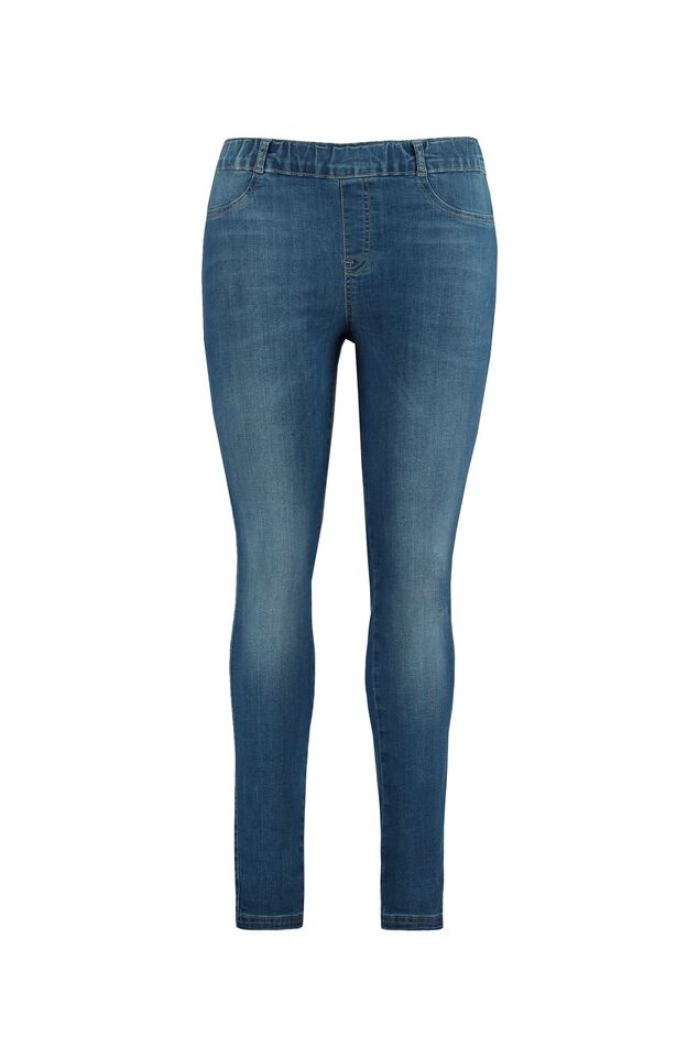 POPPY Slim-Fit Denim-Treggings image number 1