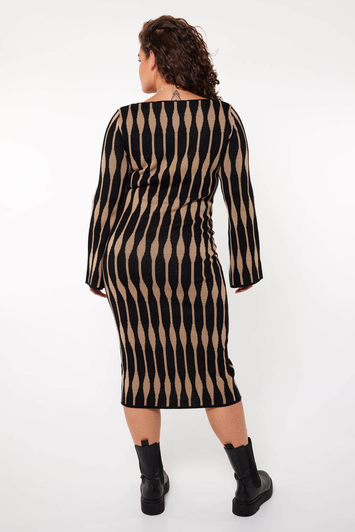 Feinstrick-Maxikleid image number 5