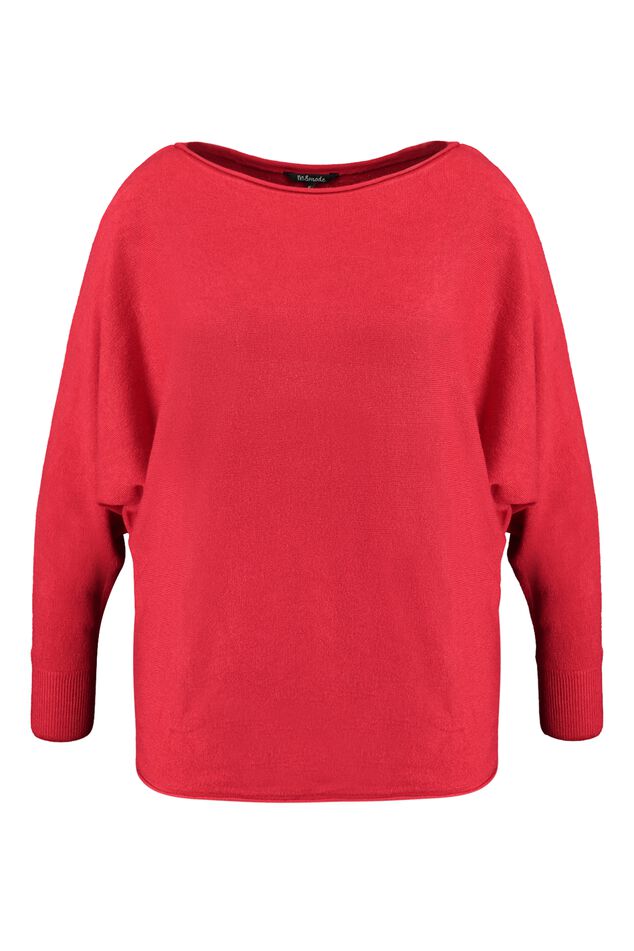 Pullover mit Fledermausärmeln image number 1
