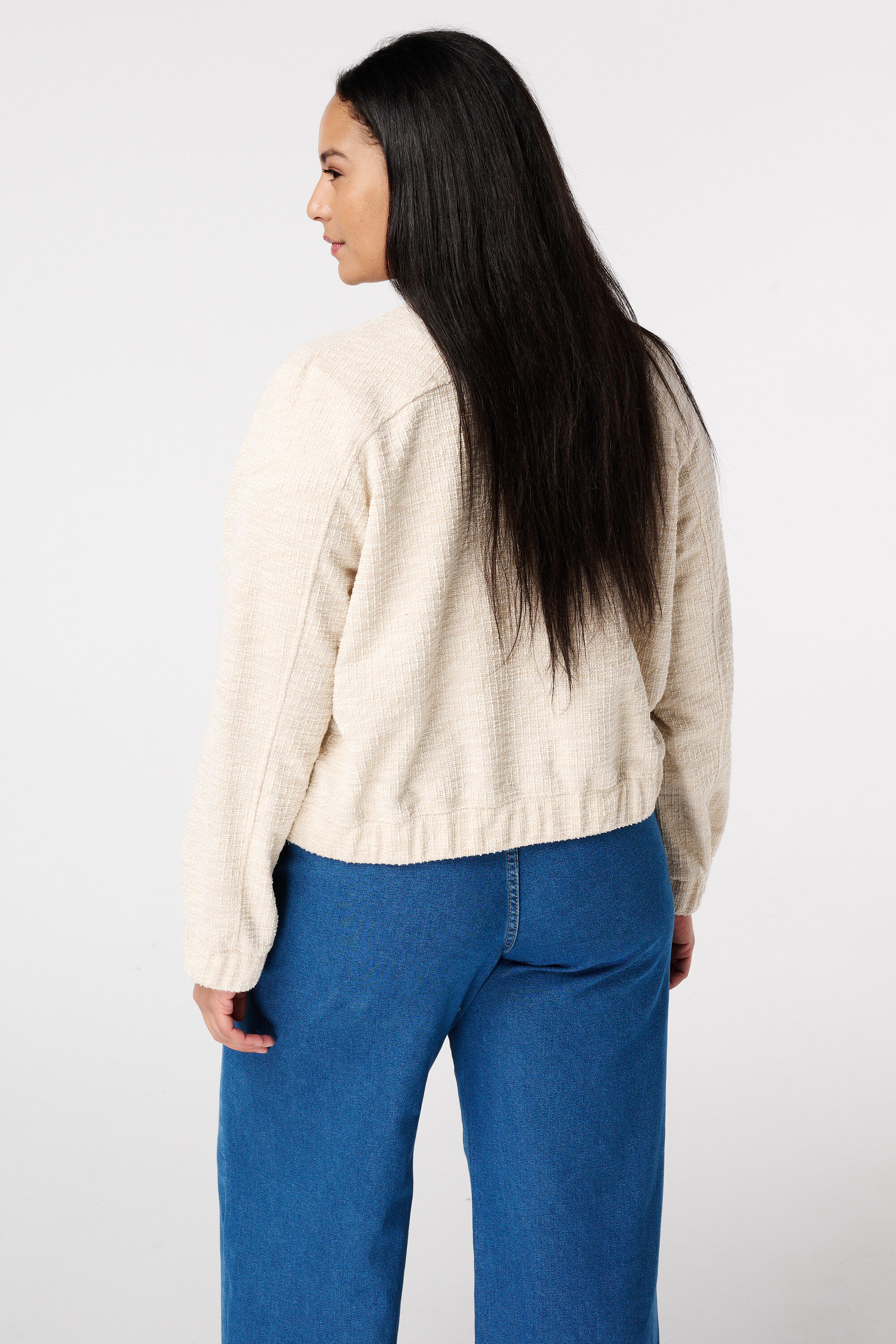 Bomberjacke mit Lurex image number 3