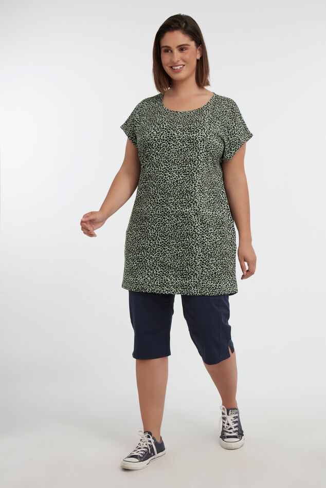 Langes T-Shirt mit Print image number 5