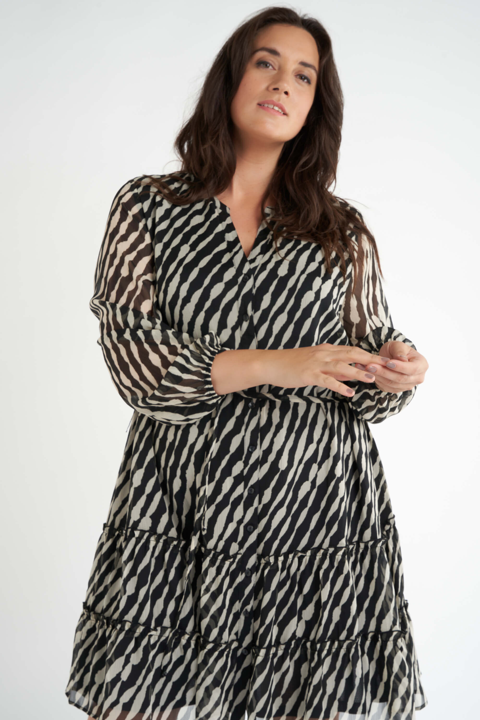 Kleid mit Print  image number 5