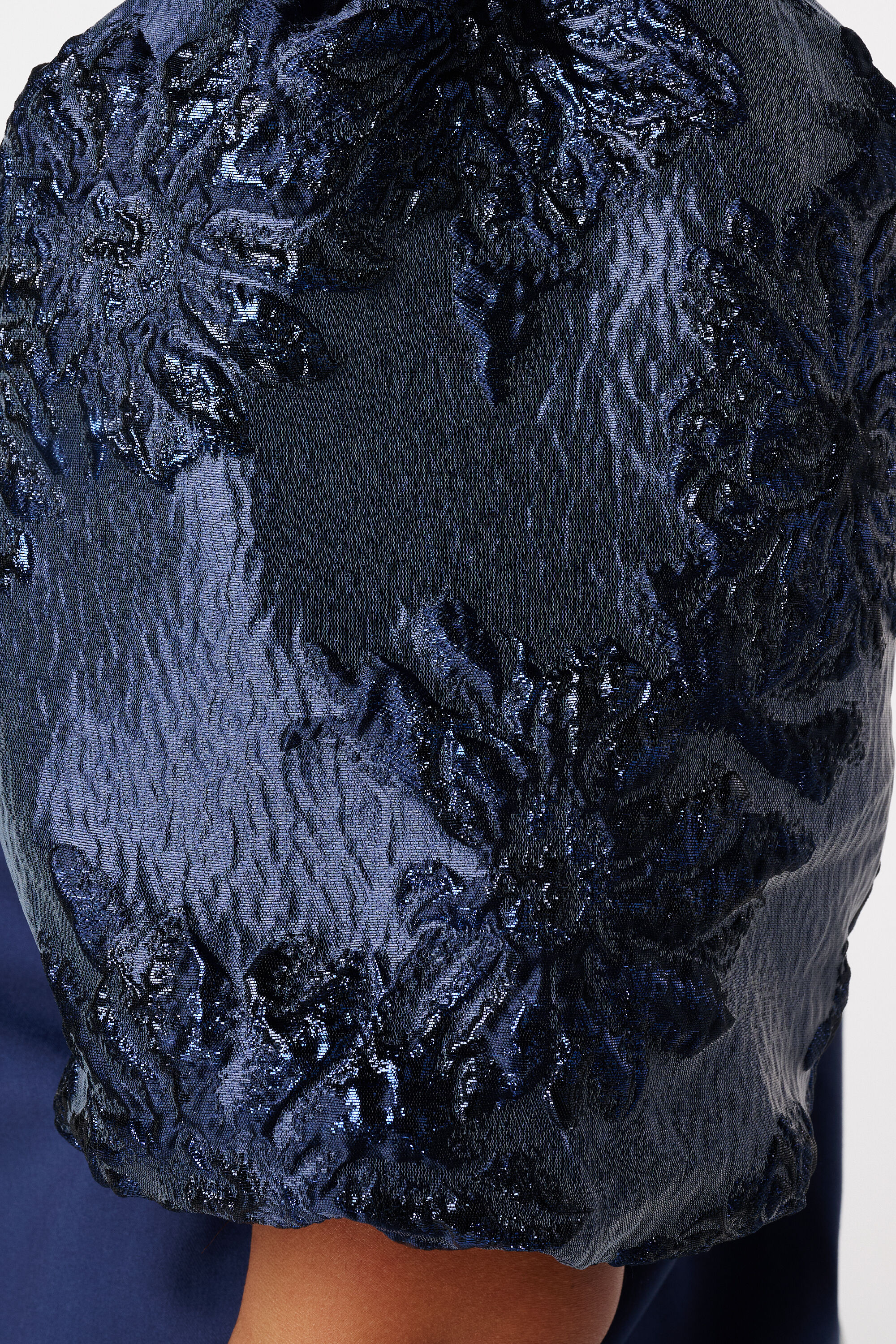 Top mit Jacquard&auml;rmeln image number 6