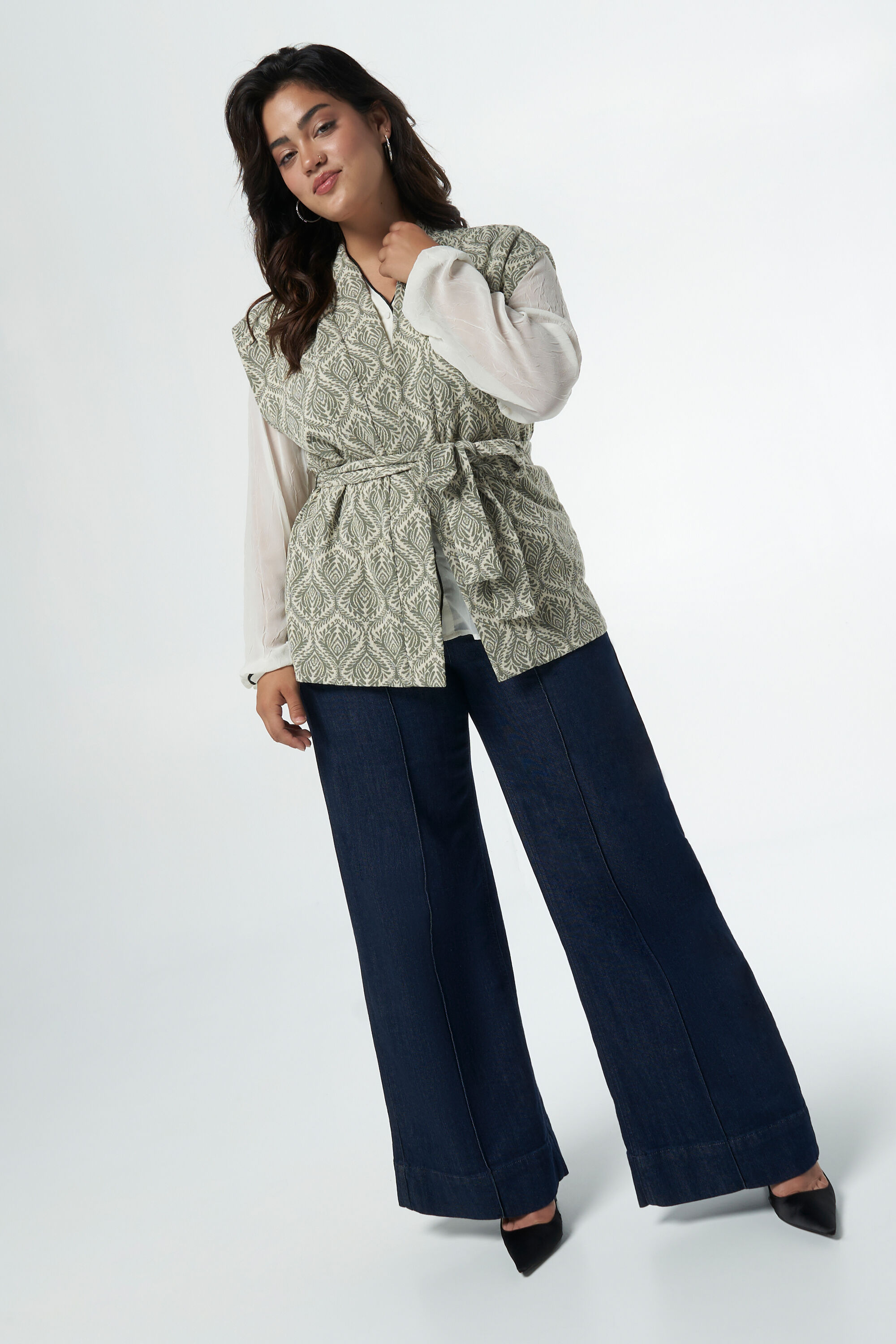 Weste mit G&uuml;rtel image number 5