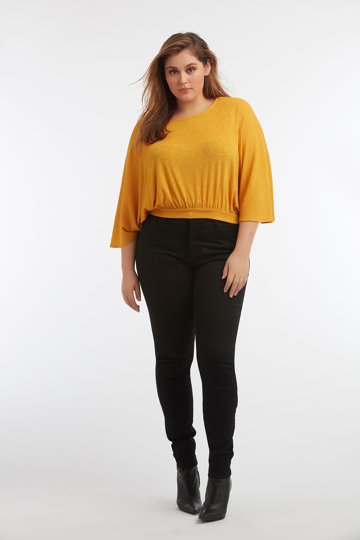 Top mit Fledermaus &Auml;rmel image number 3