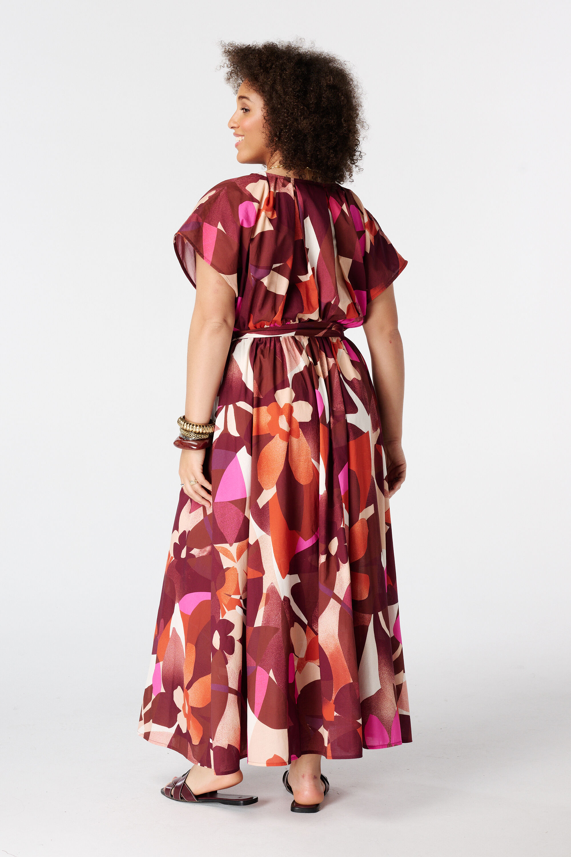 Maxikleid mit G&uuml;rtel image number 3