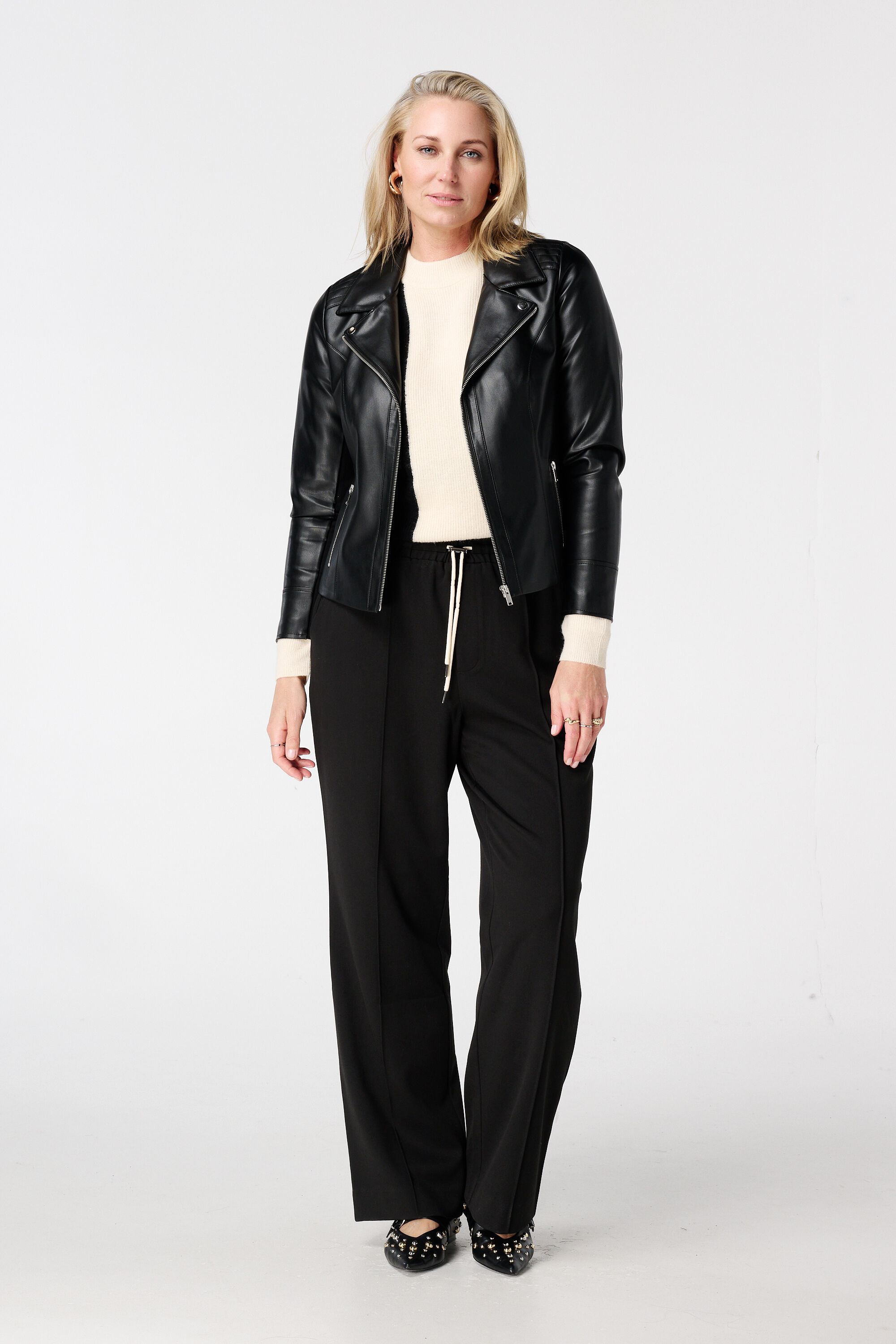 Bikerjacke aus Kunstleder image number 5