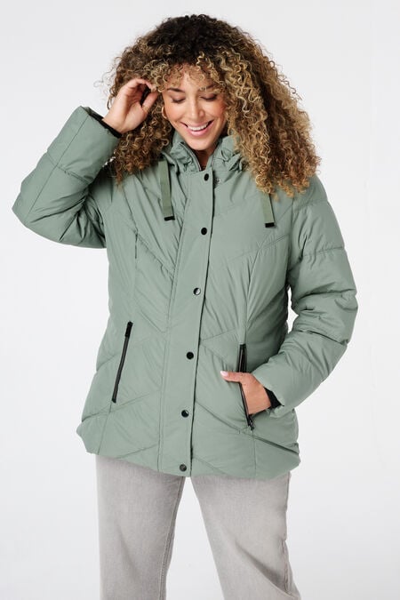Steppjacke mit Kapuze  Steppjacke mit Kapuze