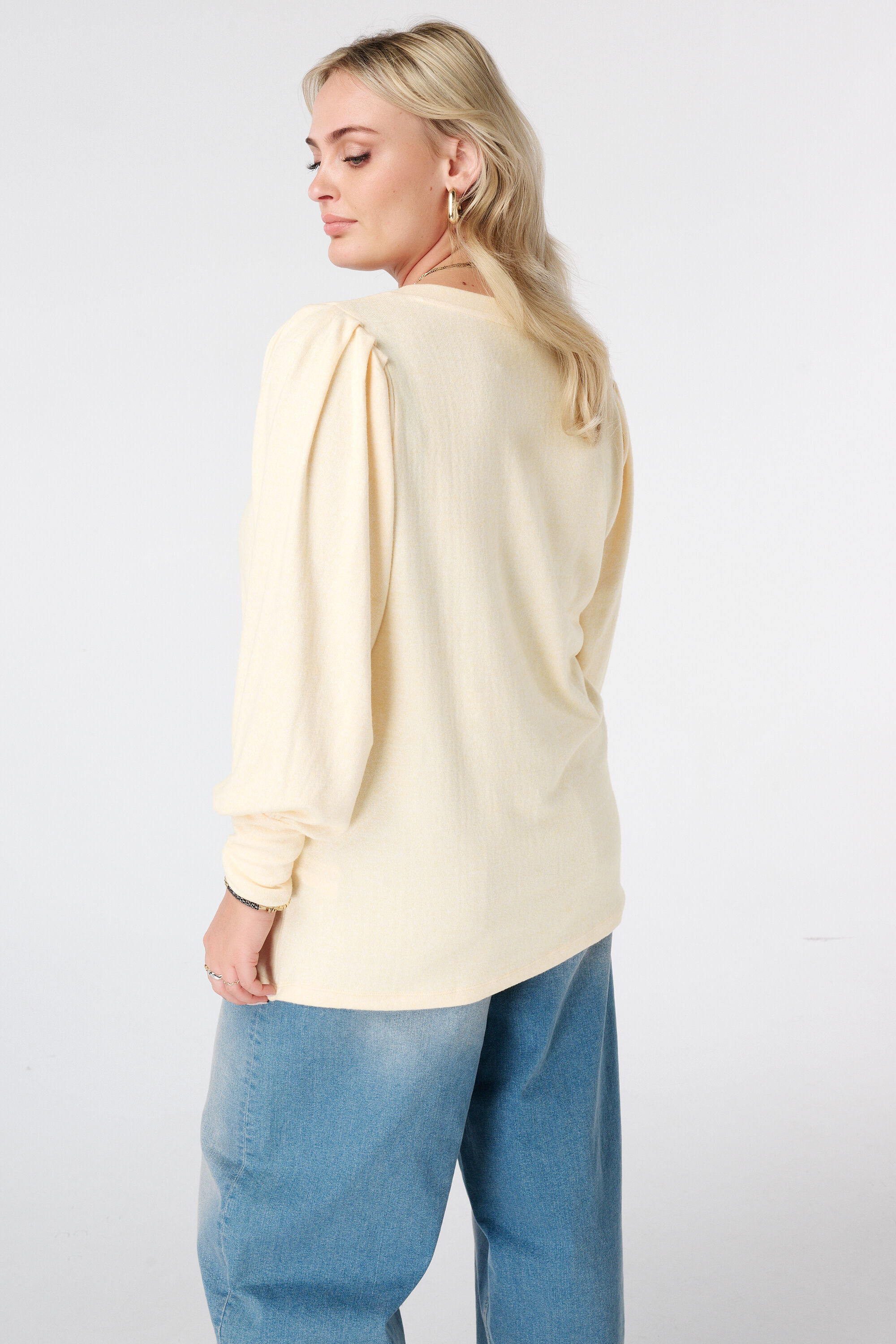 Sweatshirt mit Puff&auml;rmeln image number 3