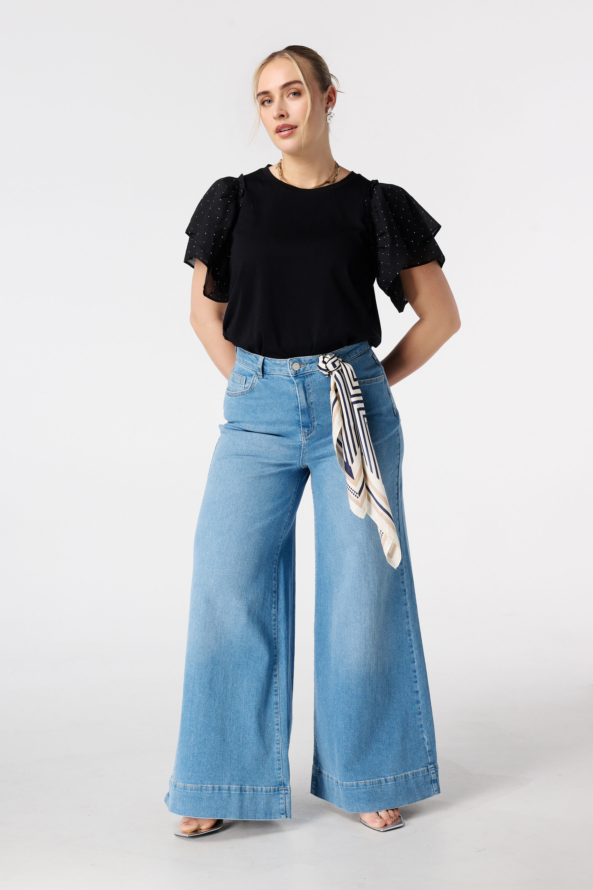 Top mit Schmetterlings&auml;rmeln image number 5