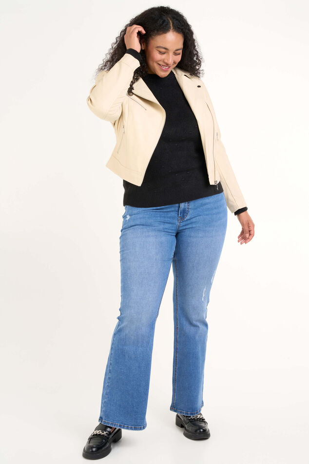 Biker-Jacke aus Kunstleder image number 6