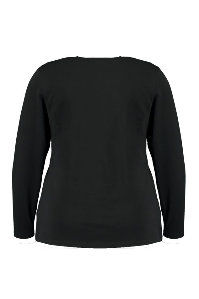 Basic-Shirt mit langen Ärmeln image number 2