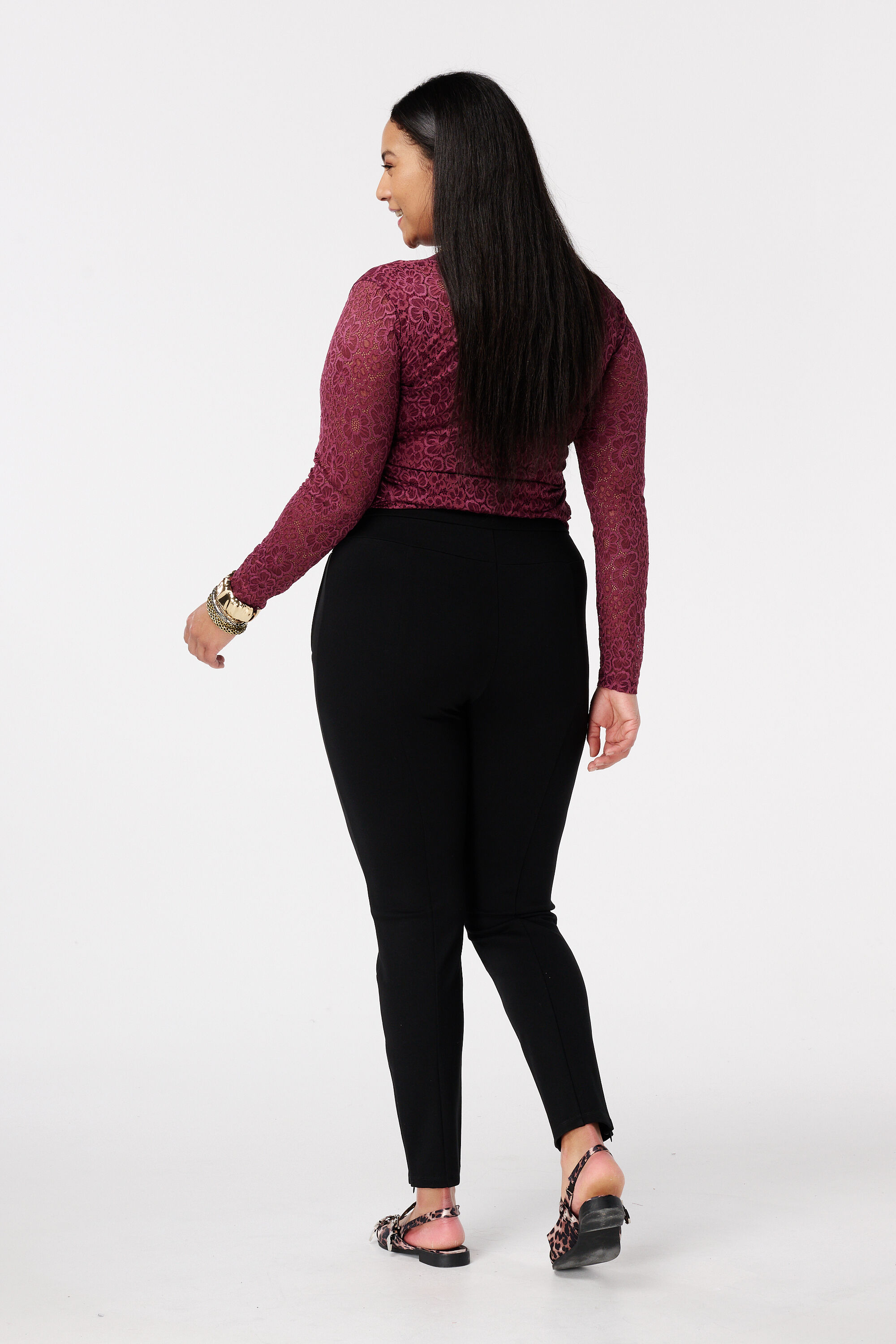 Treggings mit Rei&szlig;verschluss-Detail  image number 3