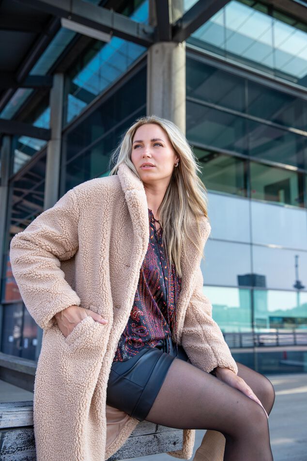 Übergroßer Teddymantel image number 0